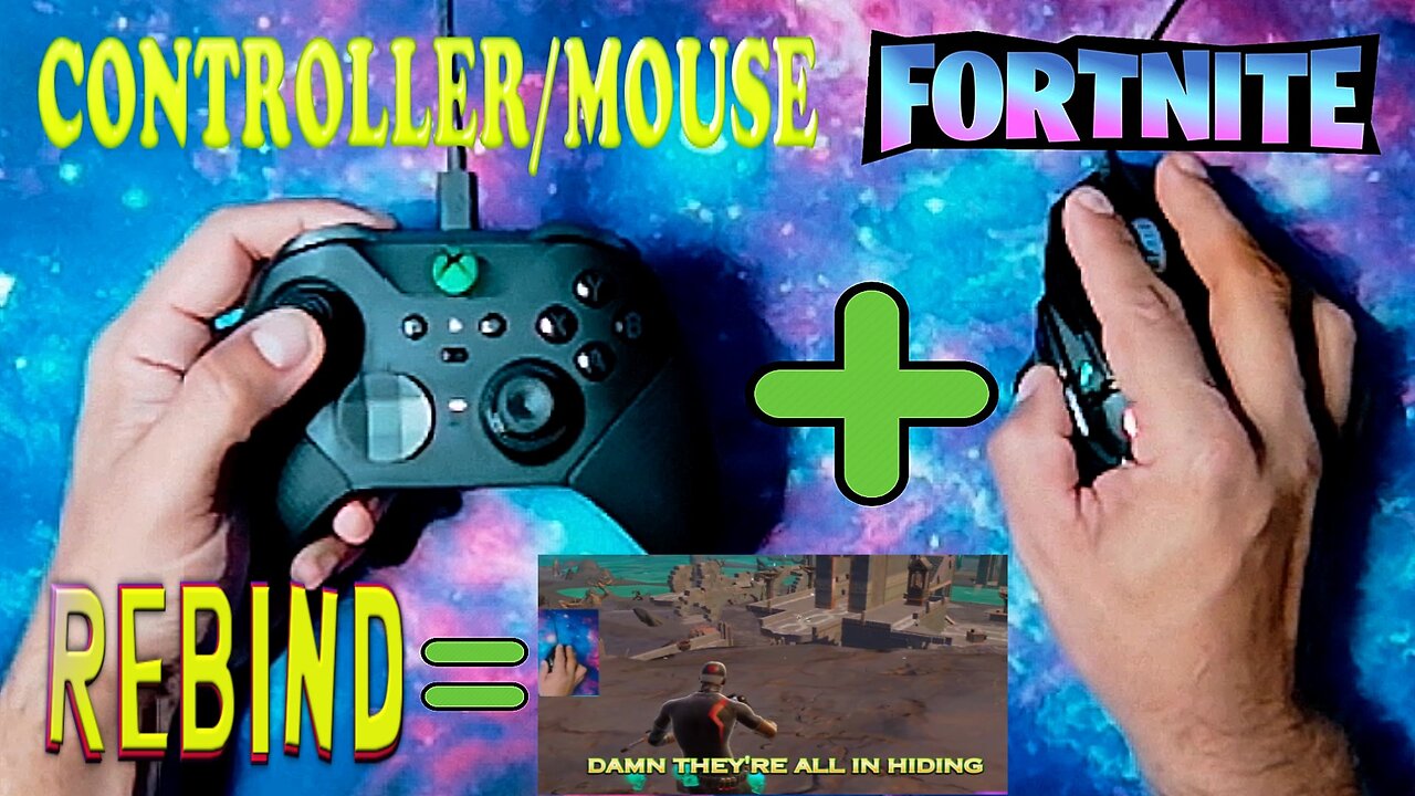 FORTNITE | REBINDING XBOX elite controller playing with Mouse G502 Hero zerobuild