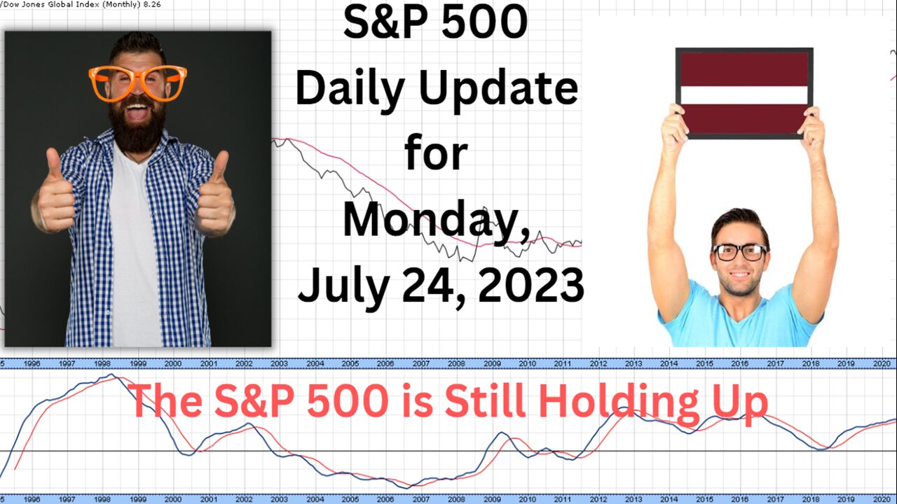 S&P 500 Daily Market Update for Monday July 24, 2023