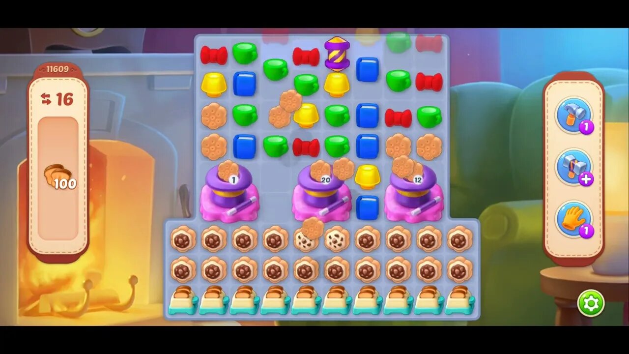 Playrix Homescapes Gameplay Walkthrough Level 11609