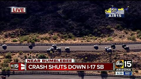 Five ejected from crash on I-17 and Bumble Bee