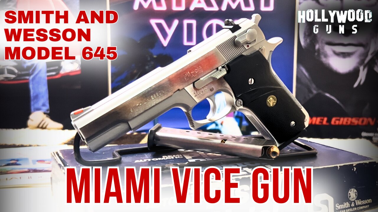 Smith and Wesson Model 645 - The Miami Vice Gun (Seasons 3&4)