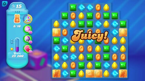 Candy Crush Soda Saga Level 143