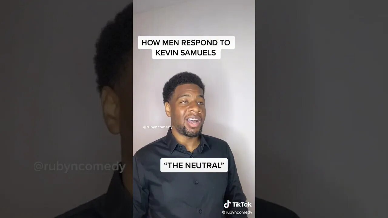 How Men Respond To Kevin Samuels #tiktok #kevinsamuels