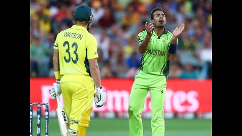 Happy Retirement Wahab Riaz/Best Bowling of Wahab Riaz Against Shane Watson in worldcup 2015