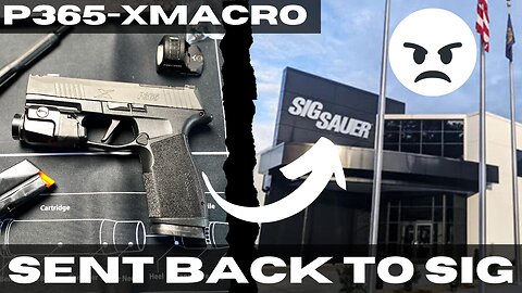 SIG P365-XMACRO || I MESSED UP BIG TIME!!!