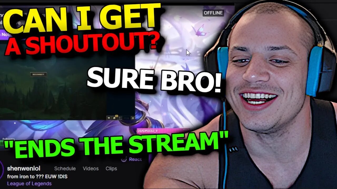 Tyler1 vs the SANEST Streamer