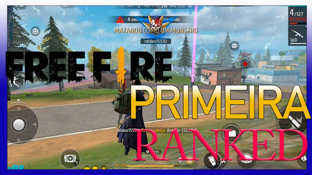 Jogando ranqueada com o CR7 - Free Fire #3