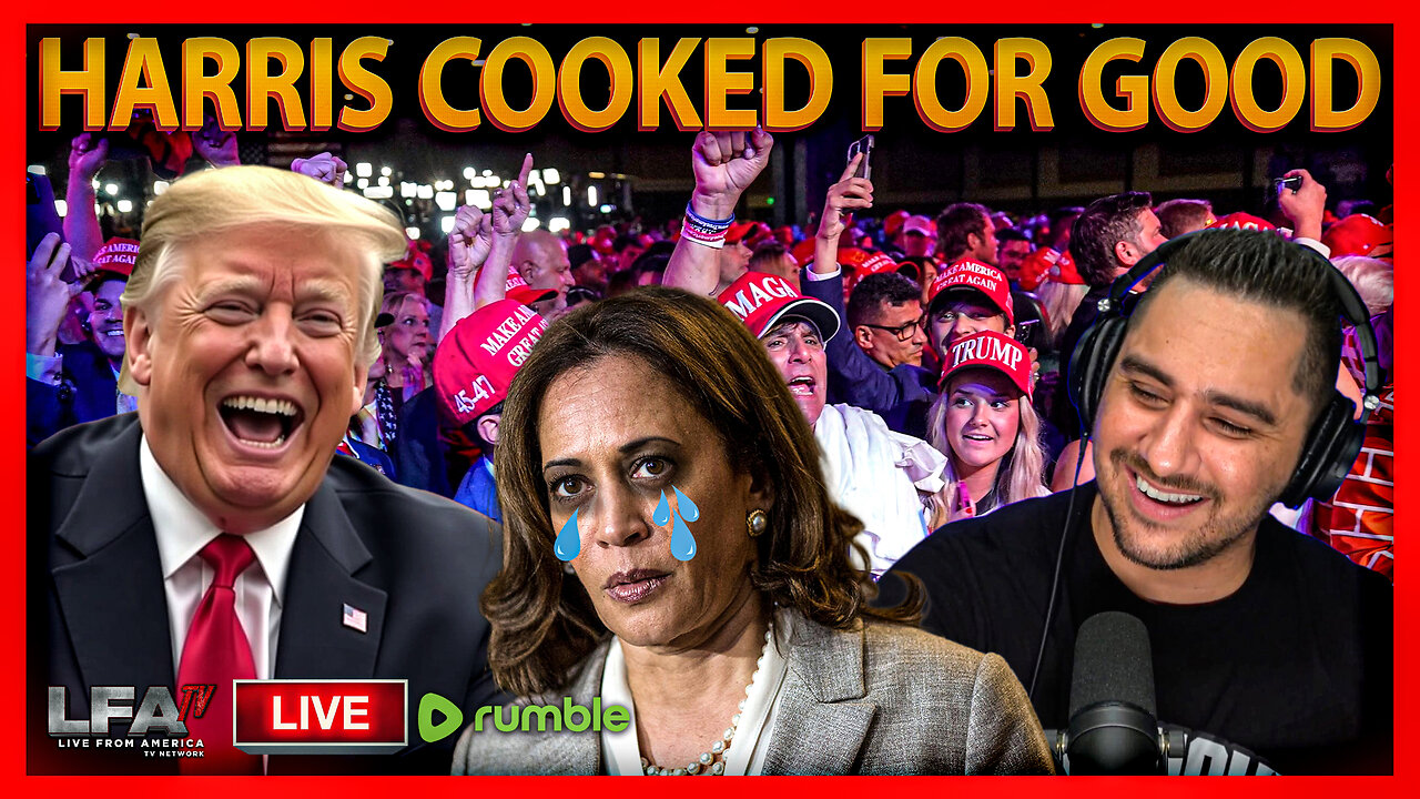 KAMALA HARRIS COOKED FOR GOOD | BASED AMERICA 11.6.24 @7PM EST