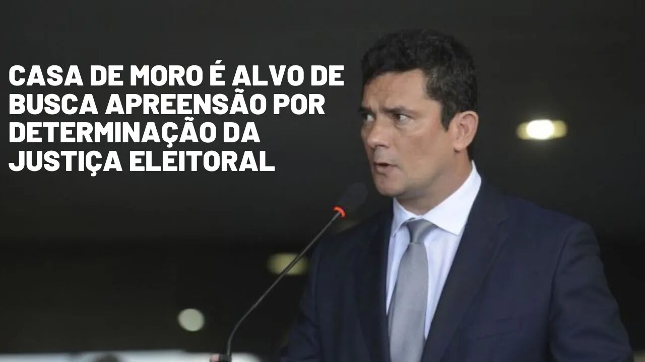 Casa de Moro é alvo de busca apreensão por determinação da Justiça Eleitoral