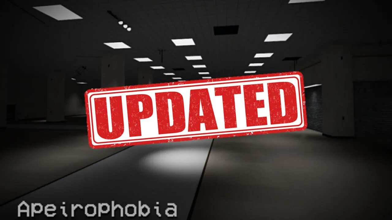 APEIROPHOBIA GOT AN UPDATE!! #roblox #apeirophobia #robloxhorror