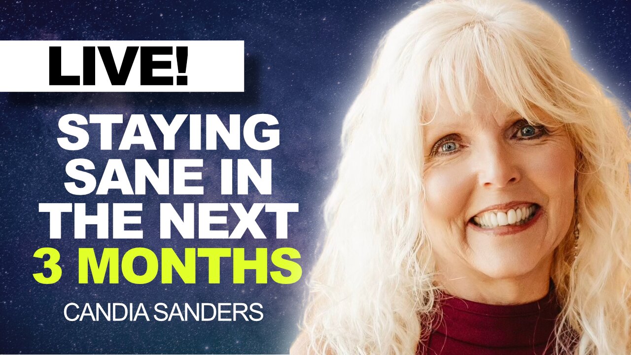 Staying SANE - The Next 3 Months! | Candia Sanders