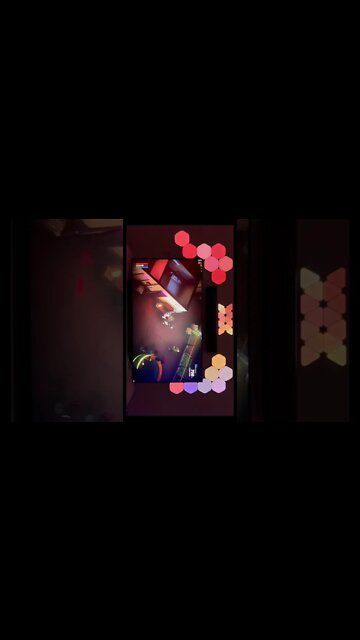 Midnight Fight Express on an LG C1! Full video on my channel #gaming #gamingsetup #nanoleaf