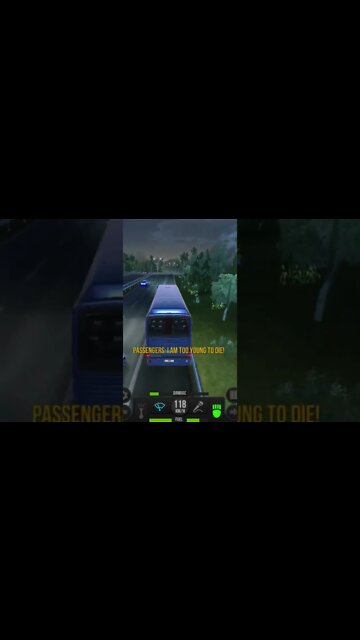 Bus Simulator:Ultimate Bus Crashed With Police Car #Accident #highway #bussimulatorultimate #bus