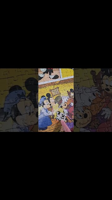 40320 pieces Part 1 of 10 #puzzle #disney #mickeymouse #shorts #satisfying