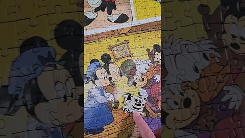 40320 pieces Part 1 of 10 #puzzle #disney #mickeymouse #shorts #satisfying