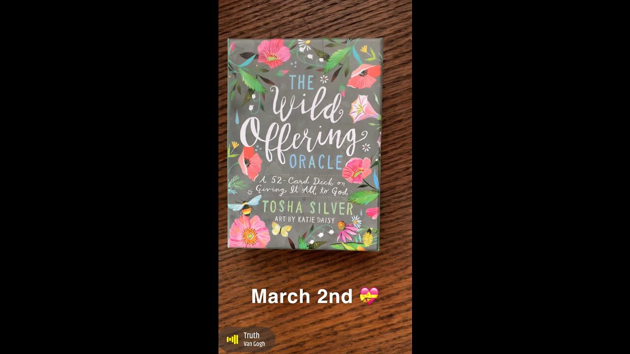 March 2nd oracle card: truth