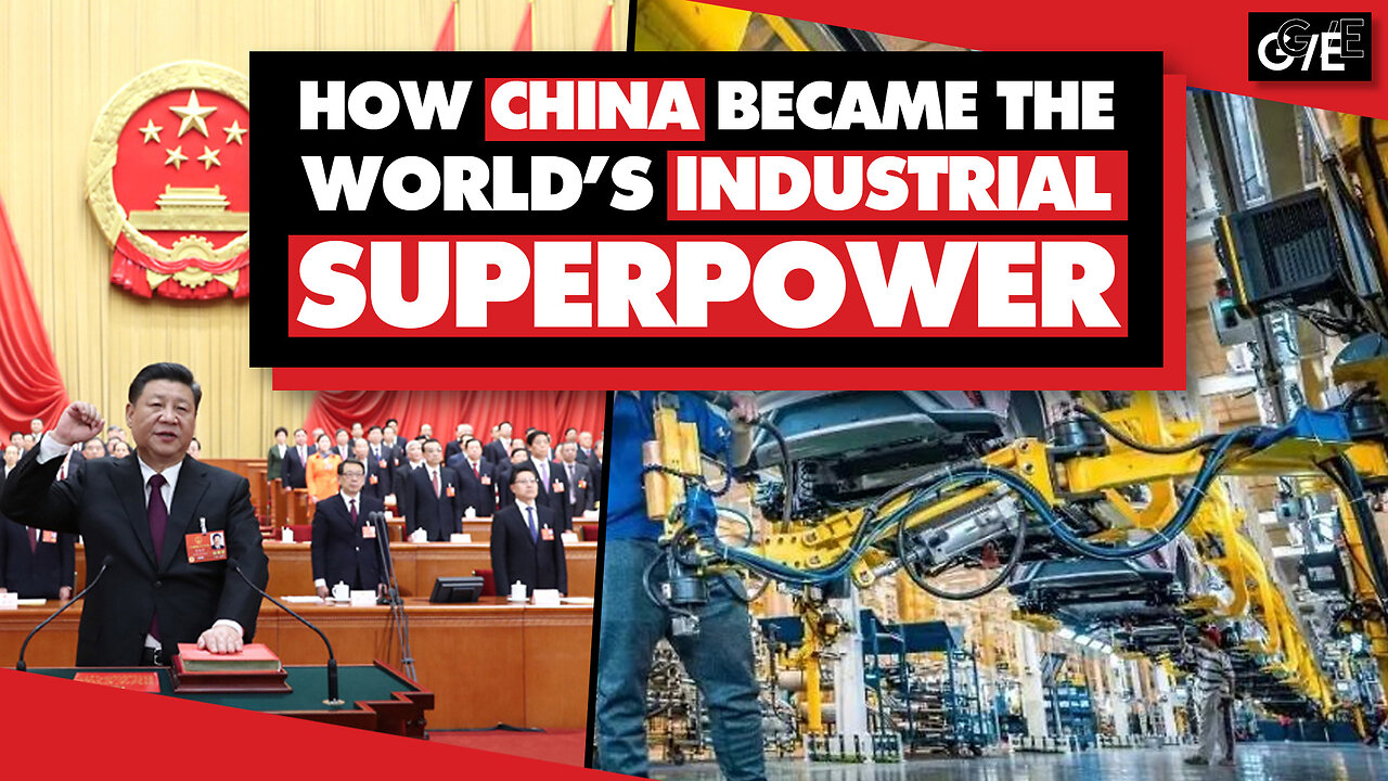 China is now the 'world's sole manufacturing superpower'. How did it develop so fast?