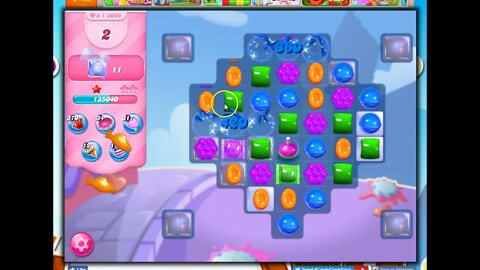 Candy Crush Level 3099 Talkthrough, 15 Moves 0 Boosters