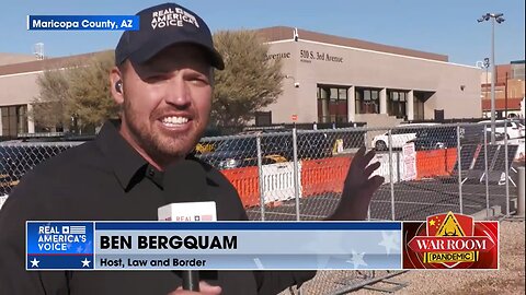 Ben Bergquam Kicked Out Of The Maricopa County Election Press Conference