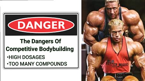 THE DANGER OF COMPETITIVE BODYBUILDING