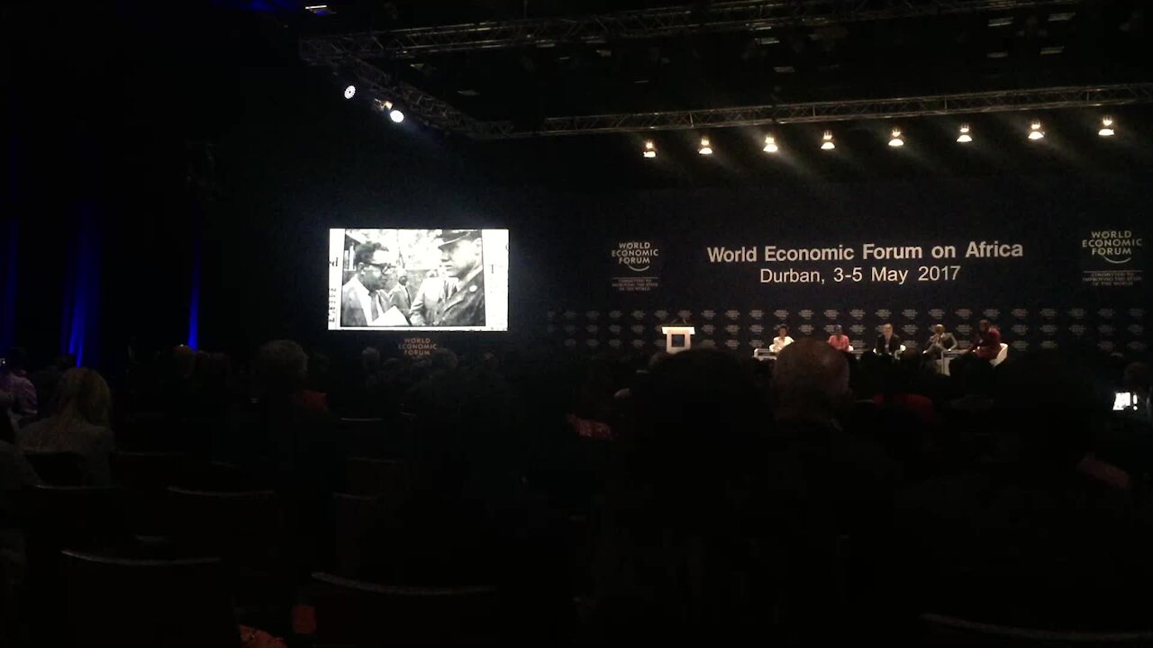 WEF Africa 2017: Filmmaker Singh pays tribute to late Kathrada (7wG)