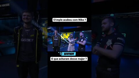 S1mple humilhou o Niko !!! PGL major 2021