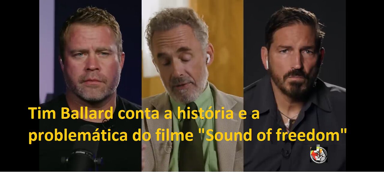 Tim Ballard conta sua história e a problemática de "Sound of freedom" de Jim Caviezel - Legendado BR