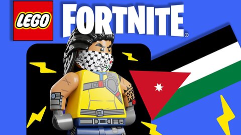 Jordanian tries Lego Fortnite