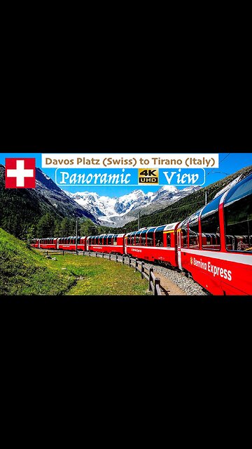 Glacier Express Train Switzerland