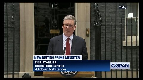 New British Prime Minister Keir Starmer Delivers Remarks