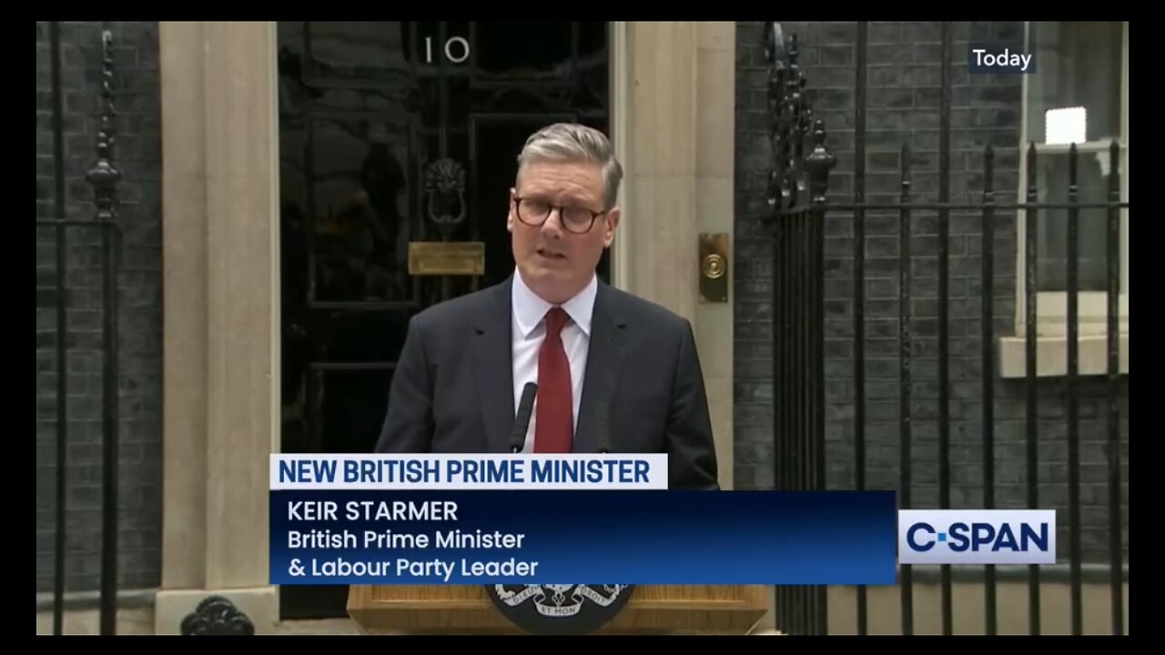 New British Prime Minister Keir Starmer Delivers Remarks