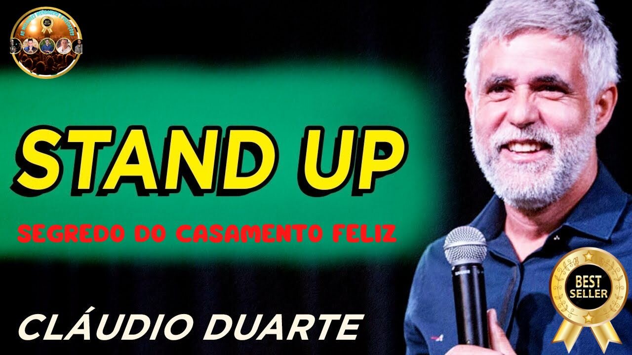 👉😀❤️ Stand Up Cláudio Duarte, Tente não rir | Palavras de Fé. As Melhores Pregações e Mensagens.