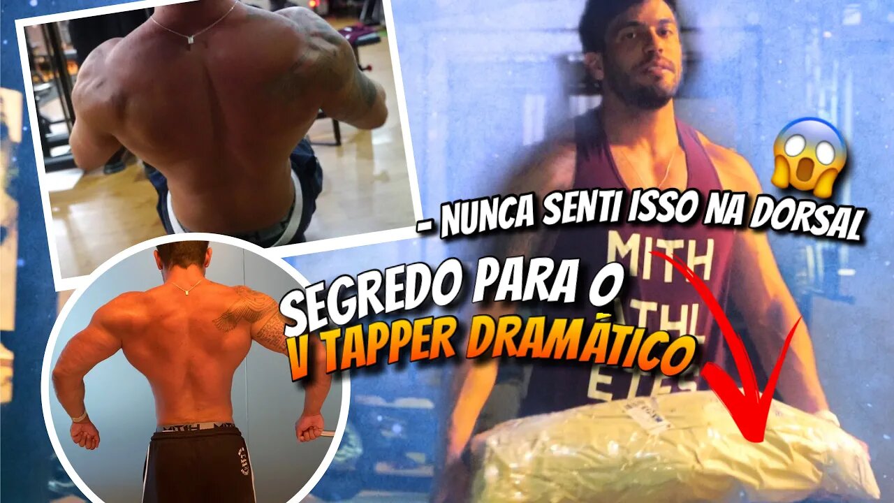 TREINO DE DORSAL COMPLETO COM APENAS UMA POLIA *dorsal 3D e GIGANTE*