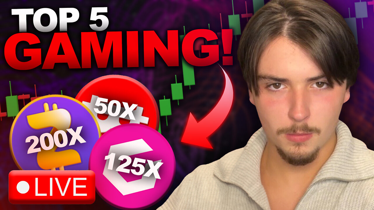 Top 5 Gaming Altcoins To $1,000,000 (SUPER URGENT!!!)