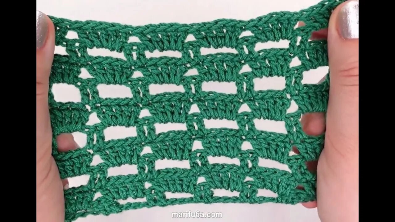 How to crochet boxed shell stitch for jacket blanket simple tutorial by marifu6a