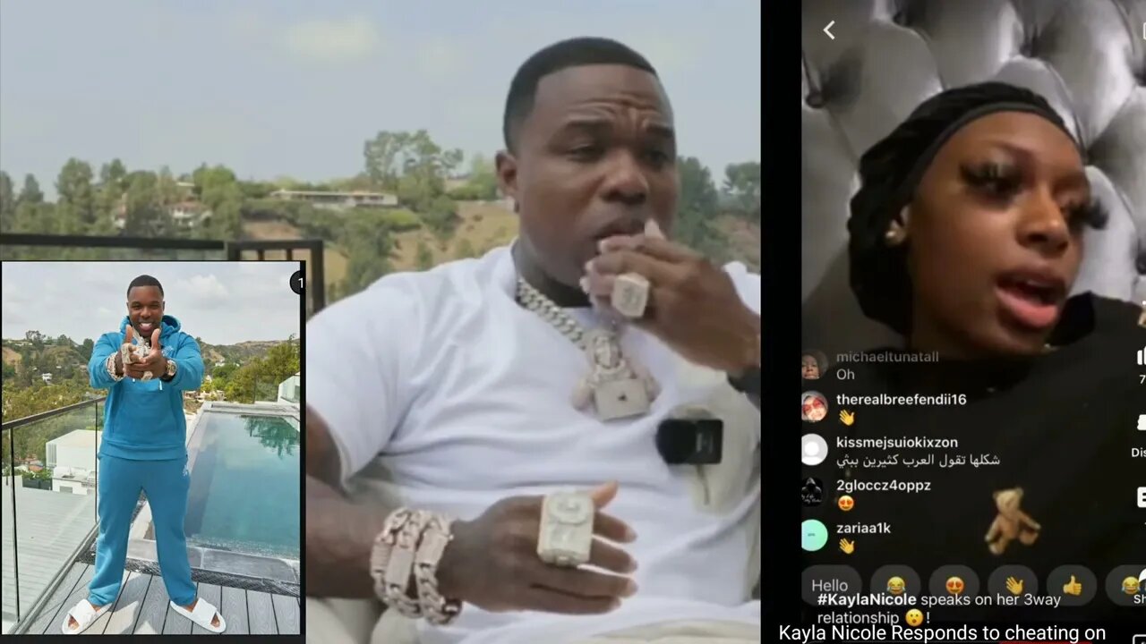 Kayla Nicole Responds To Bandman Kevo After Thr33some Saga