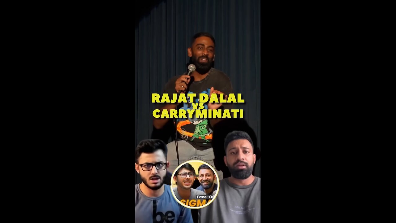 RAJAT DALAL VS CARRYMINATI 😮💨😮💨😮💨😮💨