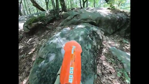 Cool Rocky Spot at Brown Mountain OHV Area in NC