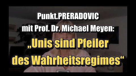 🟥 Prof. Dr. Michael Meyen: „Unis sind Pfeiler des Wahrheitsregimes“ (24.08.2023)