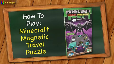 How to play Minecraft Magnetic Travel Puzzle