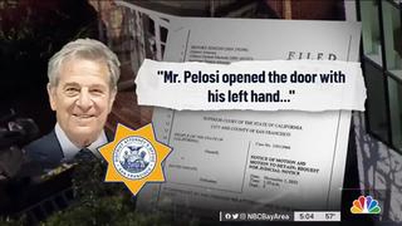 Body Cam Video Shows Paul Pelosi Opened Door for Police, Despite DOJ Saying Otherwise