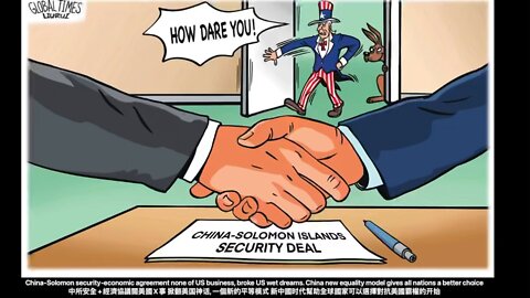 China-Solomon security-economic agreement none of US business
