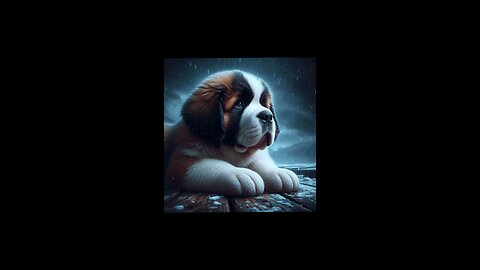 Cute St Bernard AI Generated #tiktok #tiktokchina #newyork #puppy #puppies #shorts #ai #aigenerated
