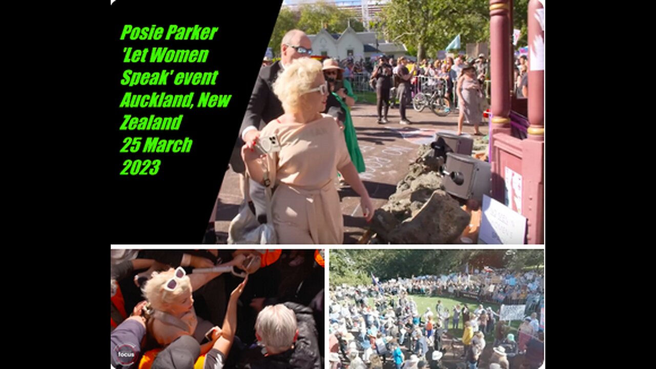THE WAR IS ON! 3: THE MILITANT-TRANS AGENDA PART 2: CASE STUDY: THE POSIE PARKER EVENT