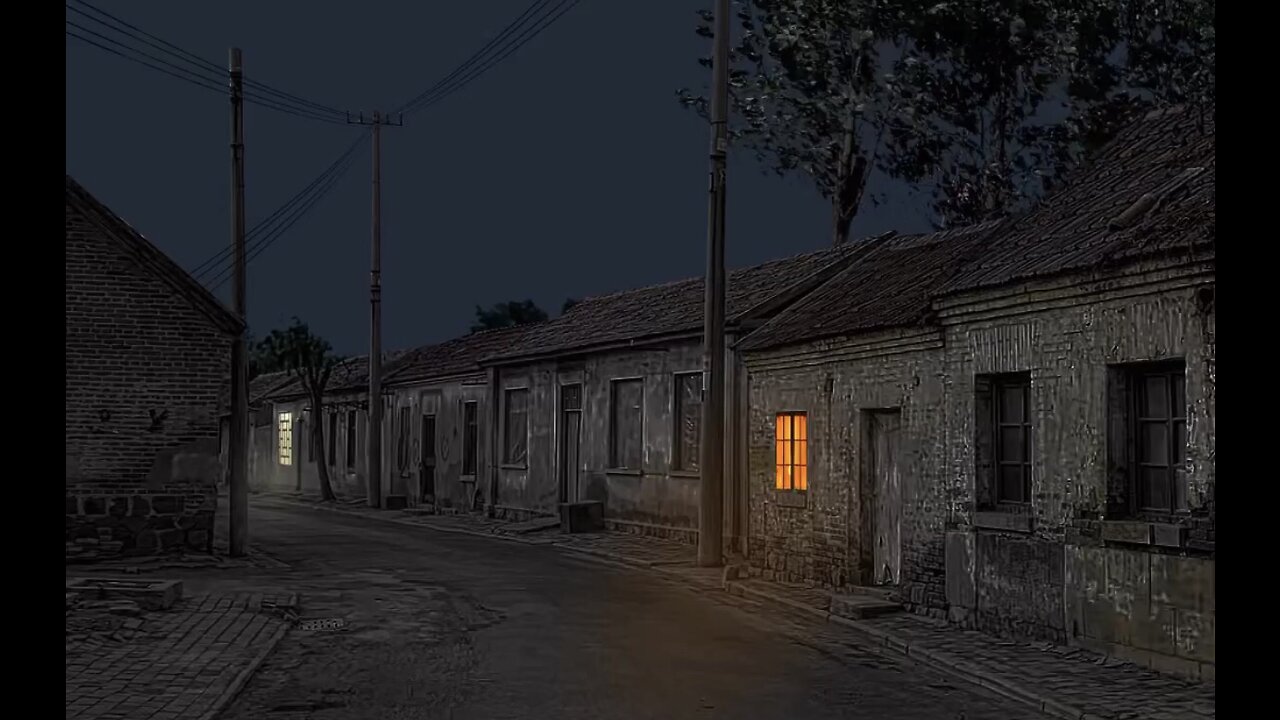 Beautiful Village Night View