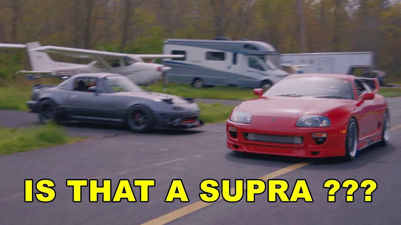 Is that a SUPRA ??? Ton's of Toyota Supras !!! One of them is not like the others.