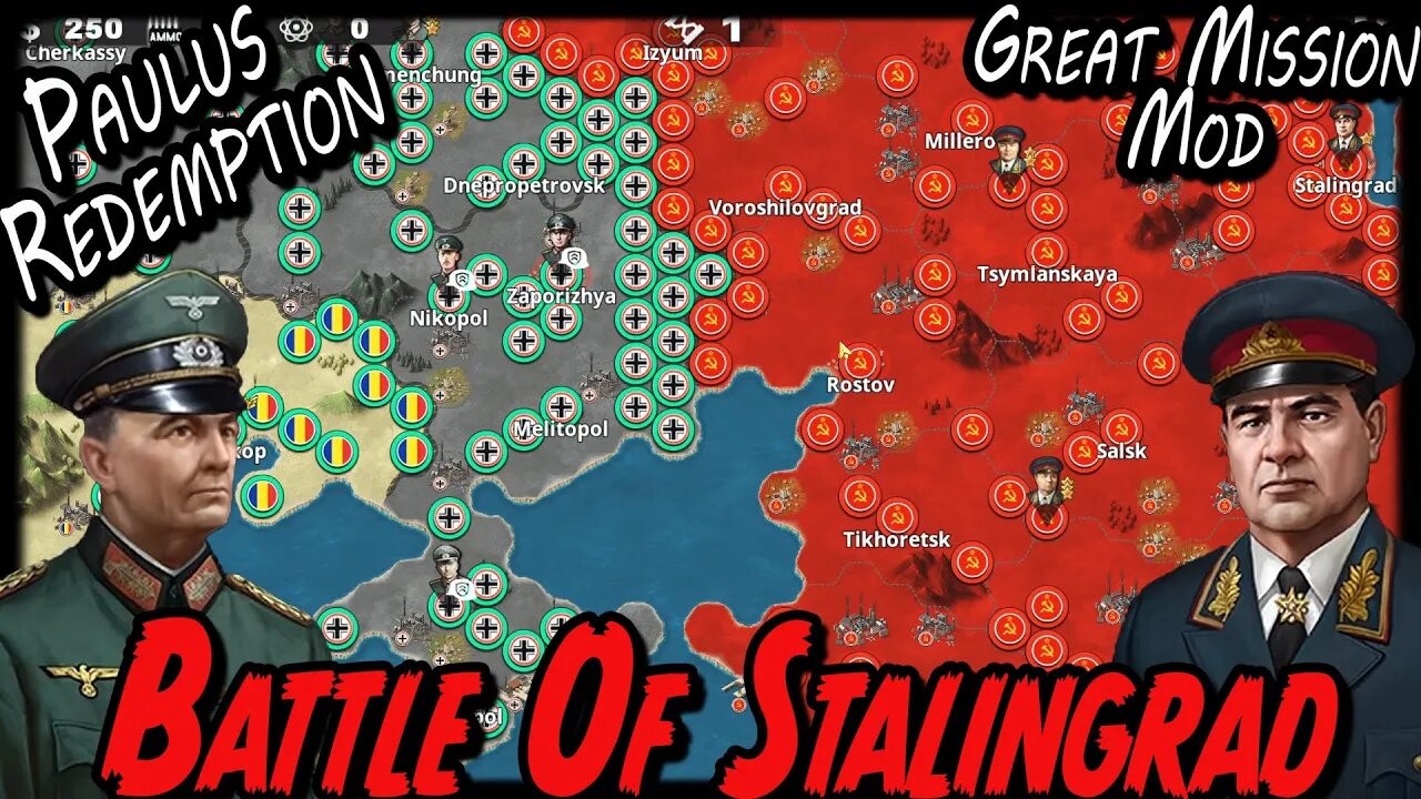 BATTLE OF STALINGRD Paulus Redemption Arc! Great Mission Mod