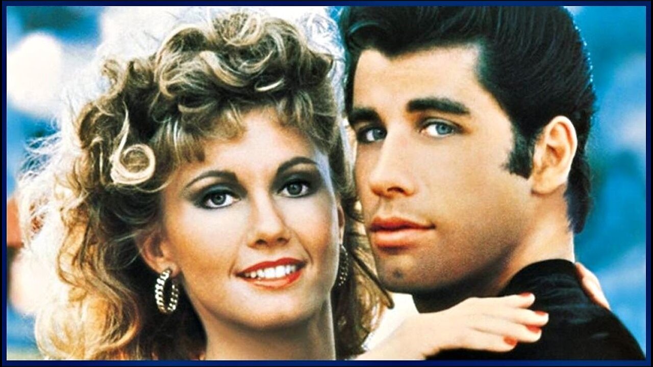 Filme Grease com Jhon Travolta e Olívia Newton-Jhon