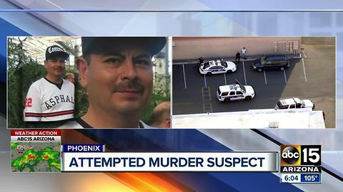 Police searching for man who shot wife in Phoenix