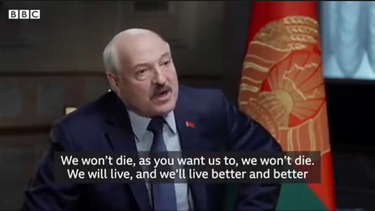 Lukashenko, President of Belarus, Doesn't Play Games And Speaks His Mind - HaloNews